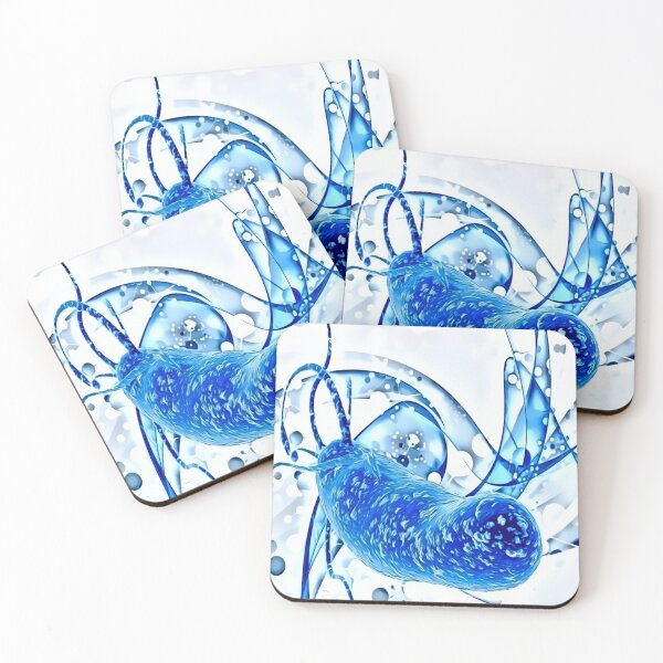 Item preview, MICROBIOLOGY 3D GENERATED IMAGE BACTERIA CARTOON MEDICAL LAB SCIENTIST designed and sold by Hippiesole.