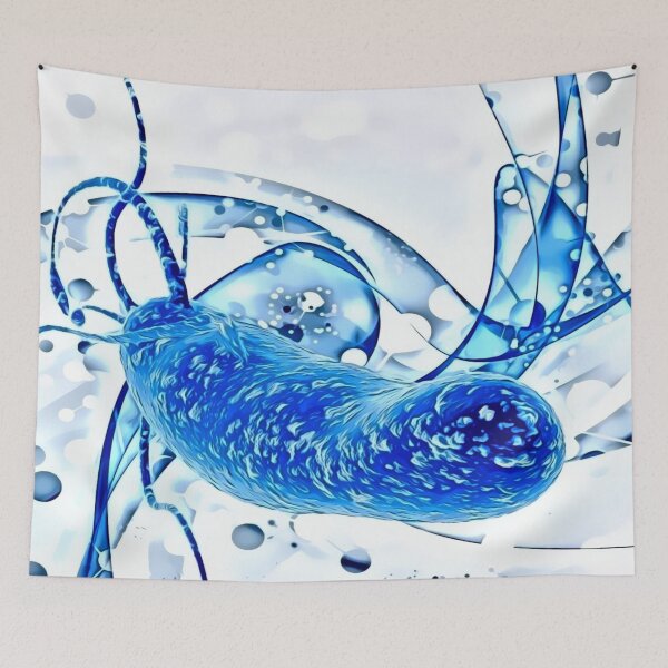 Item preview, MICROBIOLOGY 3D GENERATED IMAGE BACTERIA CARTOON MEDICAL LAB SCIENTIST designed and sold by Hippiesole.