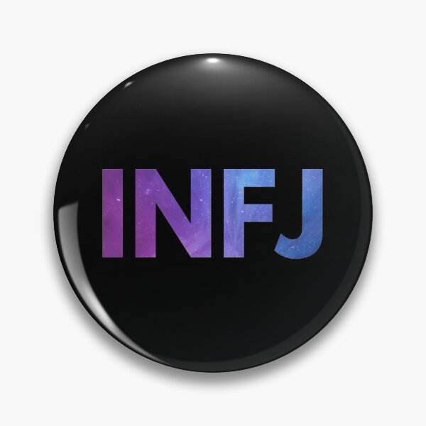 Item preview, INFJ Galaxy Indigo Black (MBTI Merch) designed and sold by lamweixing.