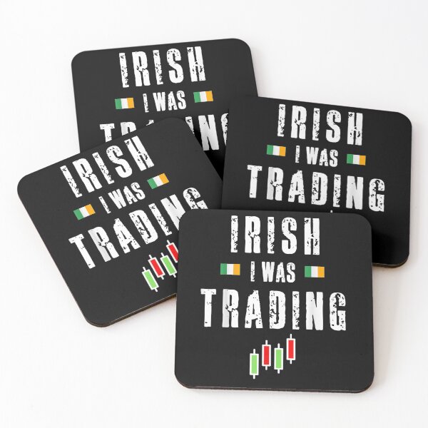 Item preview, Irish I Was Trading St Patricks Day Stock Market Trader Gift designed and sold by lolahomya.
