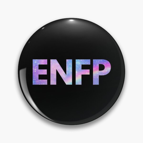 Item preview, ENFP Galaxy Rainbow Pastel Black (MBTI Merch) designed and sold by lamweixing.
