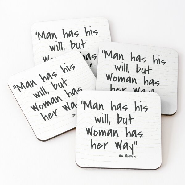 Item preview, Man has will/woman has way designed and sold by designbyjodyb.