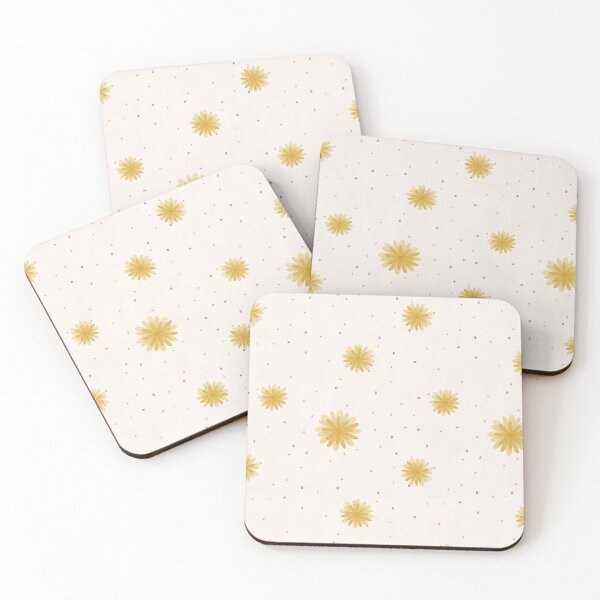 Item preview, Yellow Flowers and Polkadots Pattern designed and sold by Gallerisa.
