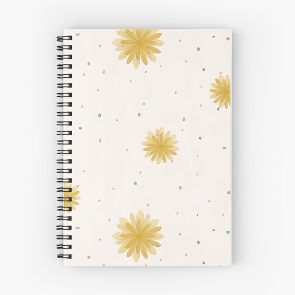 Artikelvorschau, Gelbe Blumen und Polkadots Muster entworfen und verkauft von Gallerisa.