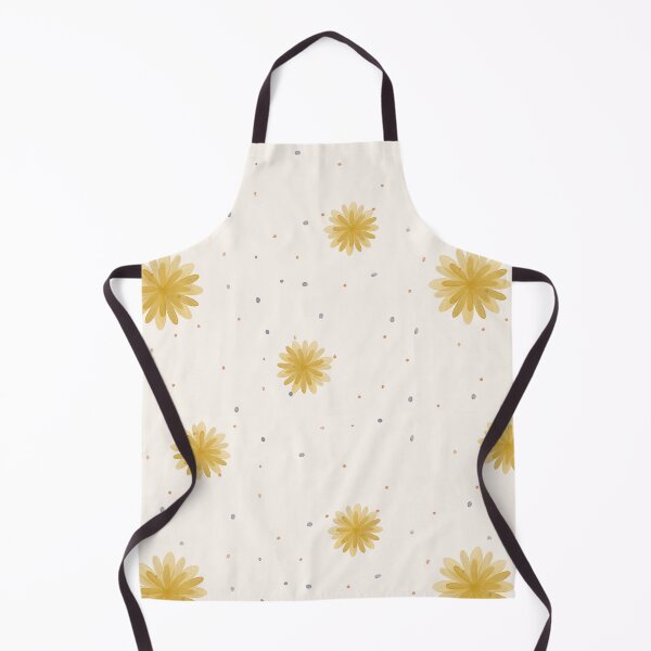 Item preview, Yellow Flowers and Polkadots Pattern designed and sold by Gallerisa.
