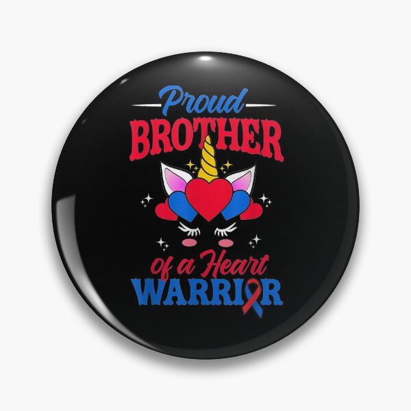 Item preview, Pround Brother Of A Heart Warrior Chd Awareness Week Outfit designed and sold by lolahomya.