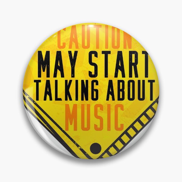 Item preview, Caution May Start Talking About Music Gifts for Music Lover T-Shirt designed and sold by Mo-Am.