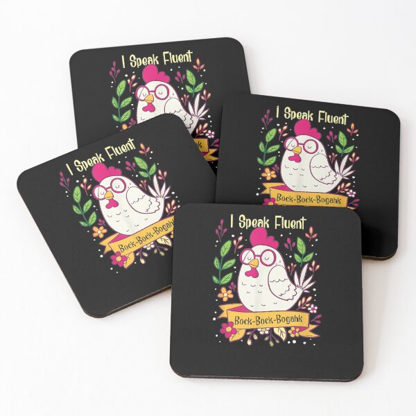 Item preview, I Speak Fluent Bock Bock Bogahk Farmer I Love Chicken designed and sold by lolahomya.