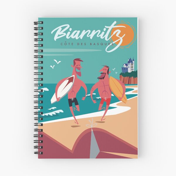 Item preview, Biarritz travel poster designed and sold by Gary Godel.