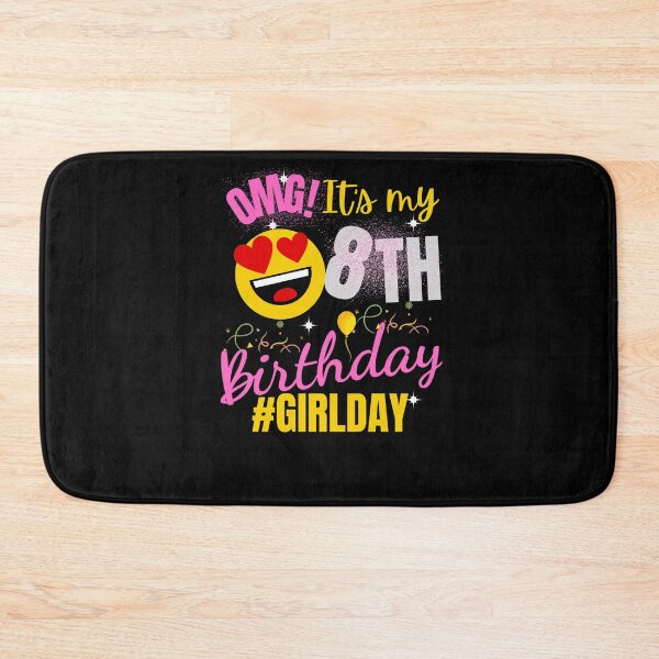 Item preview, OMG It's My Birthday 8TH Birthday Girl  designed and sold by arteesy.