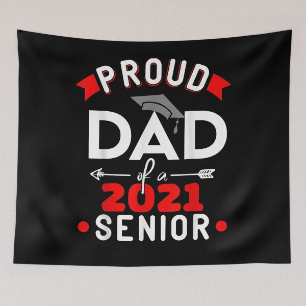 Item preview, Proud Dad Of A 2021 Senior Year School Graduation Party Gift designed and sold by lolahomya.