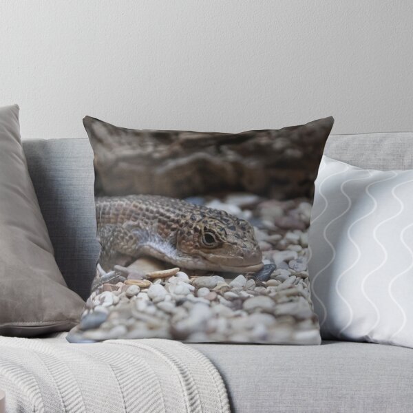 Item preview, lizard close-up on white rocks designed and sold by nataliavavilina.