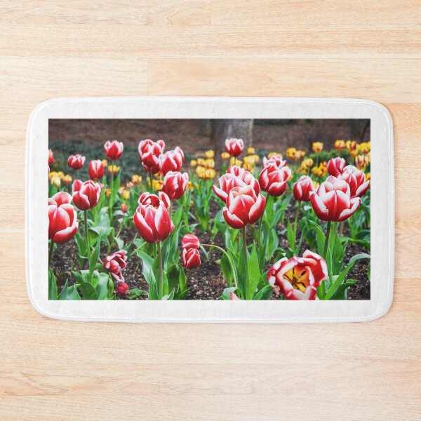 Item preview, Light Red and White Tulips designed and sold by thegraypocket.
