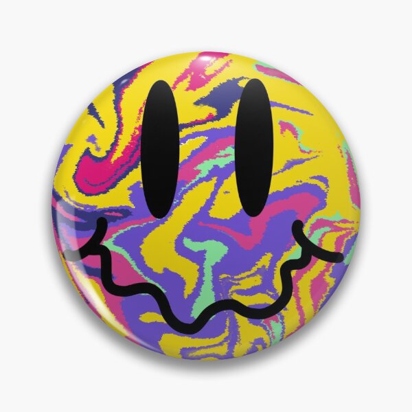 Item preview, Trippy Smiley Face designed and sold by goblin-bboy.
