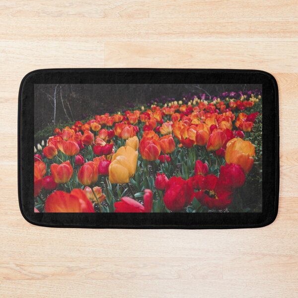 Item preview, Vivid Red Orange Tulips designed and sold by thegraypocket.