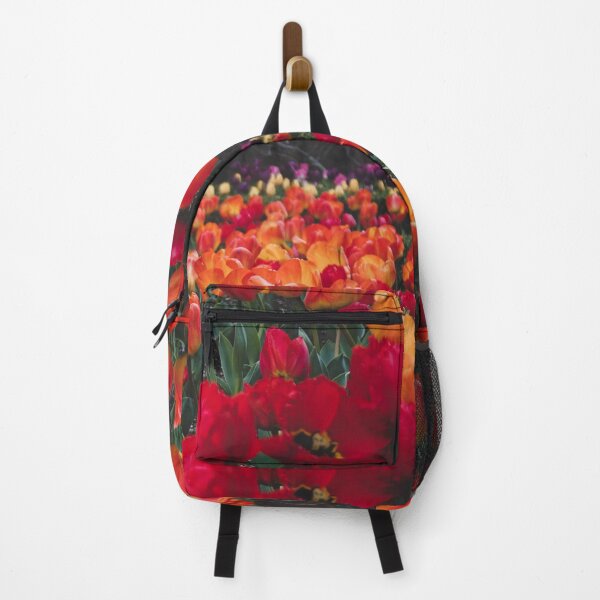 Item preview, Vivid Red Orange Tulips designed and sold by thegraypocket.