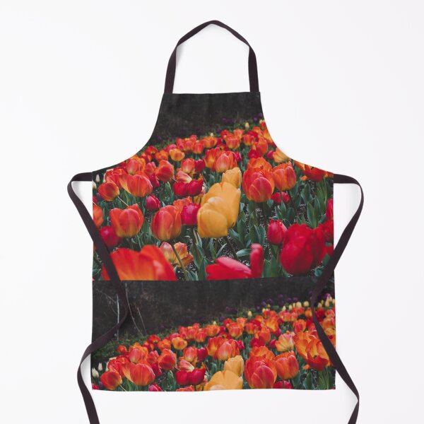 Item preview, Vivid Red Orange Tulips designed and sold by thegraypocket.