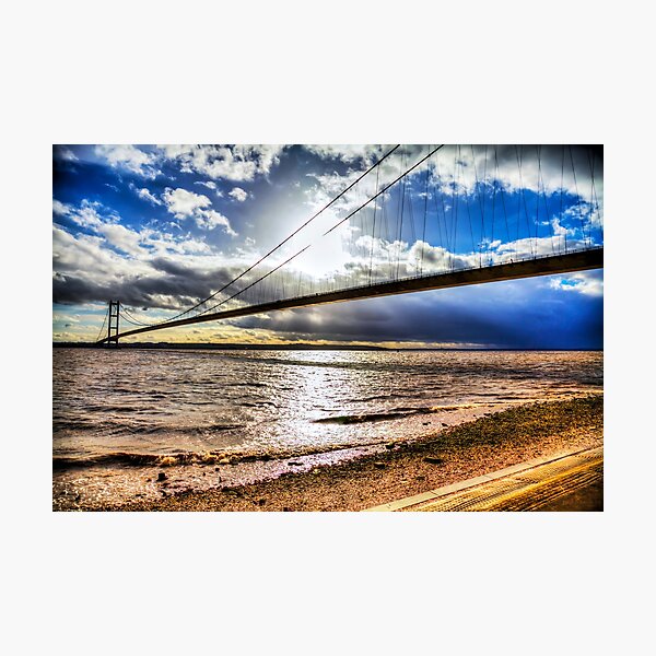 Item preview, Humber Bridge, Single Span Suspension Bridge designed and sold by Paul Thompson Photography.