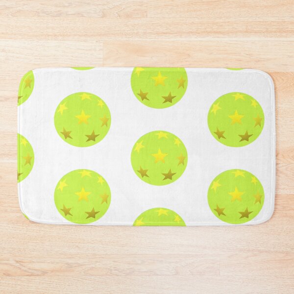 Item preview, green ball yellow stars designed and sold by miaterinka.