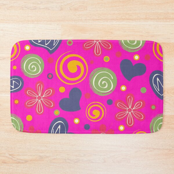 Item preview, SEAMLESS FLORAL ABSTRACT DESIGN - FUCHSIA designed and sold by Stylishboutique.