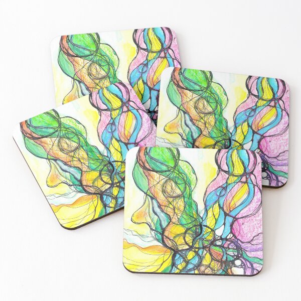 Item preview, Neuroart, Abstract colorful energy designed and sold by VikitaSolomakha.
