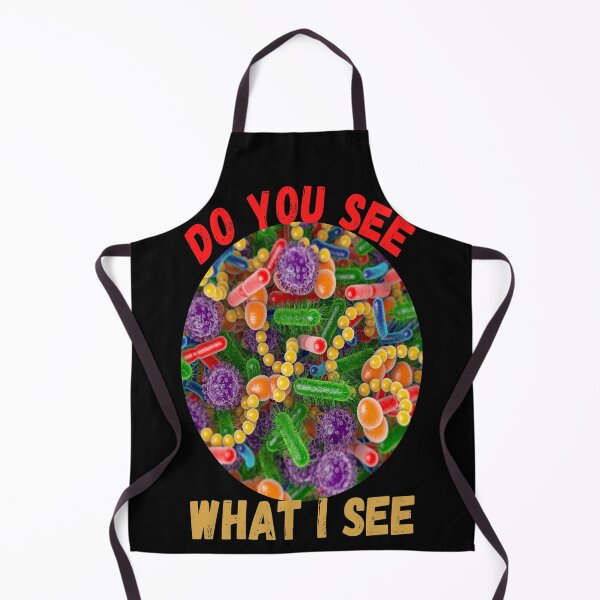 Item preview, FUNNY MEDICAL LABORATORY SCIENTIST DO YOU SEE WHAT I SEE MICROBES designed and sold by Hippiesole.