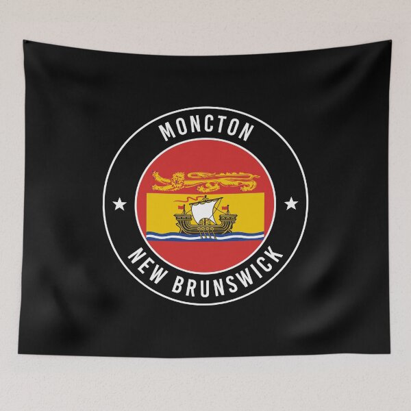 Item preview, Moncton New Brunswick Provincial Flag designed and sold by ClassyCo.