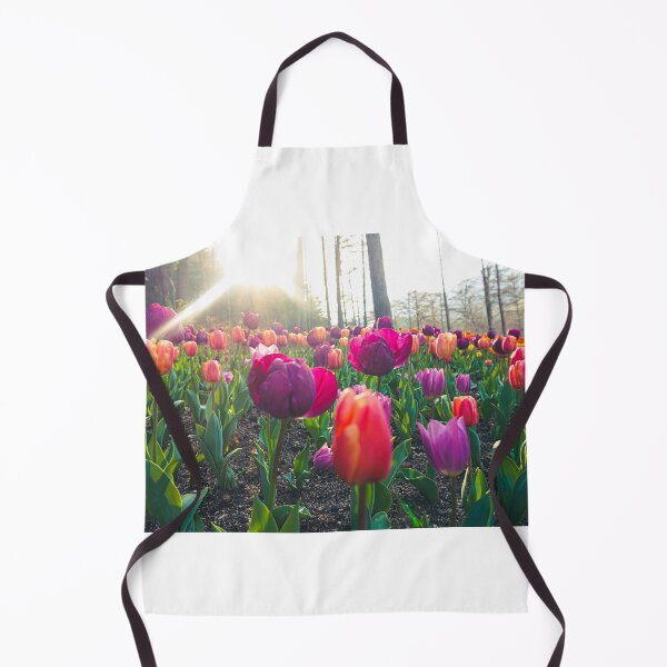 Item preview, Sunrays on Violet and Orange Tulips designed and sold by thegraypocket.