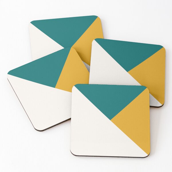 Item preview, Tricolor Turquoise Yellow designed and sold by La Chic.