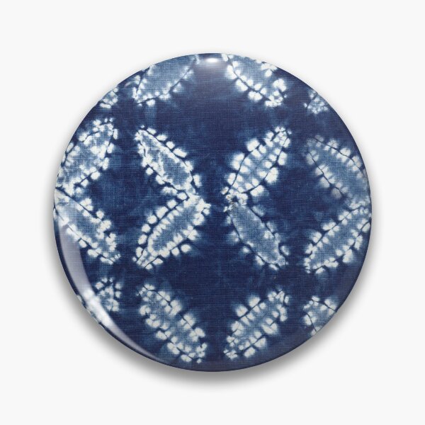 Item preview, Shibori Pattern - Japanese Indigo Tie Dye designed and sold by Michelebuttons.