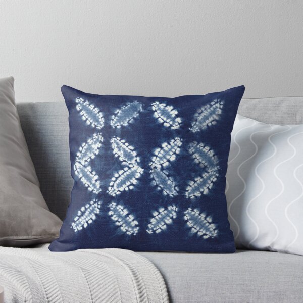 Item preview, Shibori Pattern - Japanese Indigo Tie Dye designed and sold by Michelebuttons.