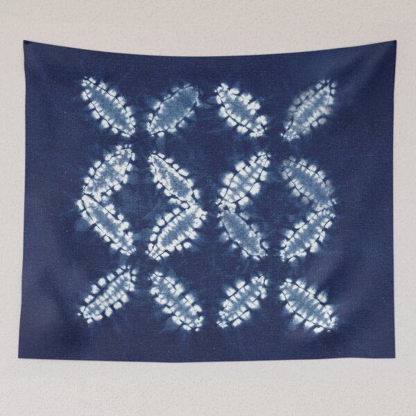 Item preview, Shibori Pattern - Japanese Indigo Tie Dye designed and sold by Michelebuttons.