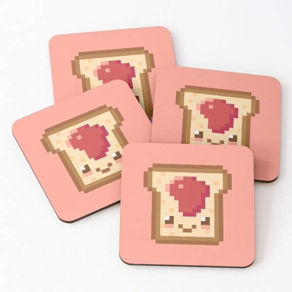 Item preview, Pixel toast designed and sold by kasumiblu.