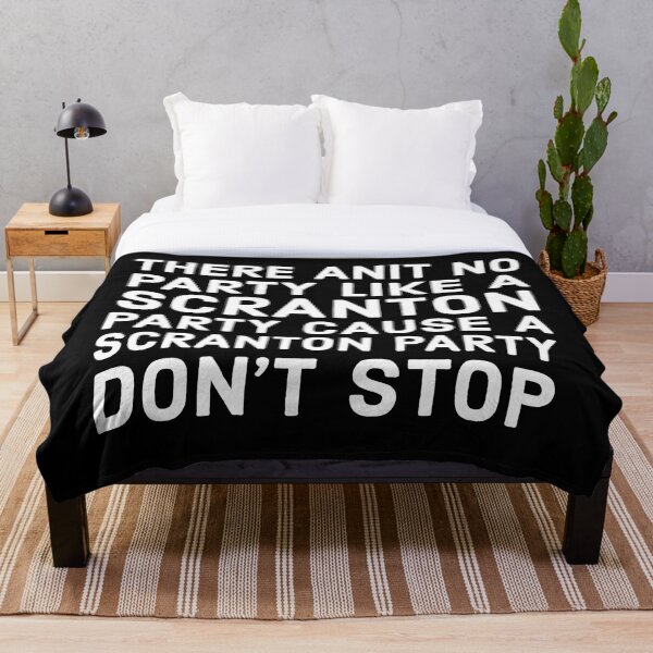 Item preview, La fiesta de Scranton en la oficina no detiene a Michael Scott qoute designed and sold by Printeddesignzz.