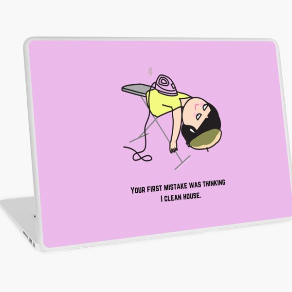 Item preview, Thinking I Clean House, Funny Cartoon Housekeeping Humor designed and sold by SavvyCleaner.