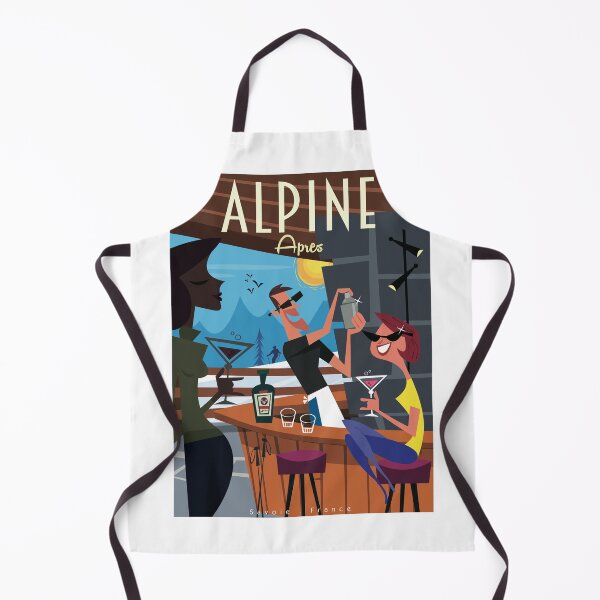 Item preview, Alpine apres poster designed and sold by GAGodel.