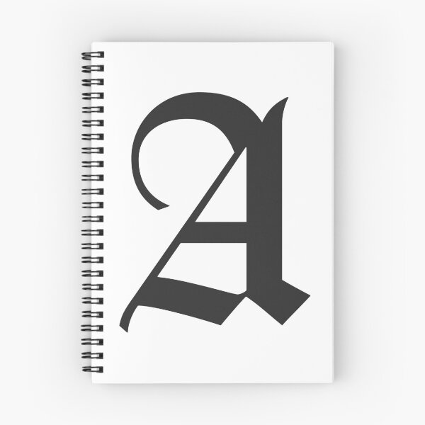 Item preview, Blackletter type letter A designed and sold by Adam Dolanský.