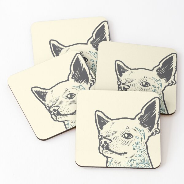Item preview, Tattooed Chihuahua Dog designed and sold by Anzarr.