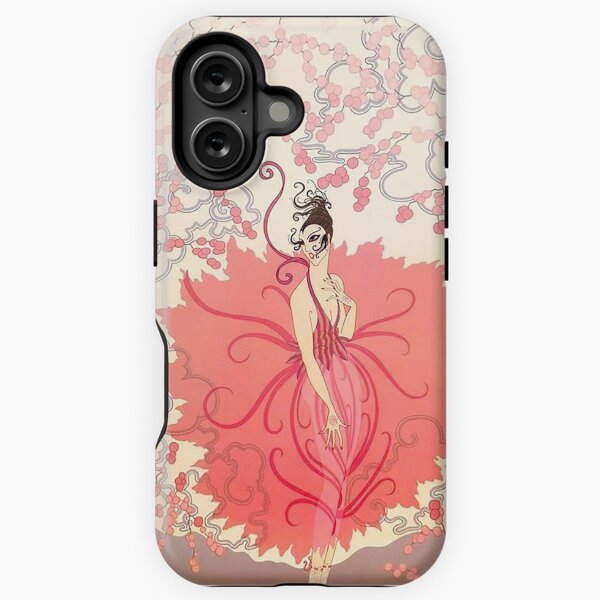 Item preview, Pink Lady by Erte designed and sold by IndieArtDream.