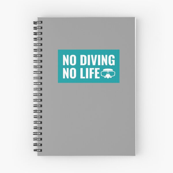 Item preview, No Diving, No Life (mask) designed and sold by StudioAquaLumos.