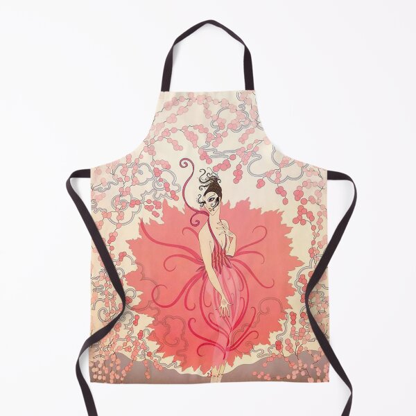 Aperçu de l'œuvre Dame Rose par Erte créée et vendue par IndieArtDream.