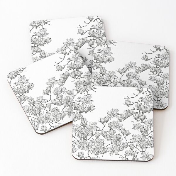 Item preview, Magnolia Black & White designed and sold by denip.