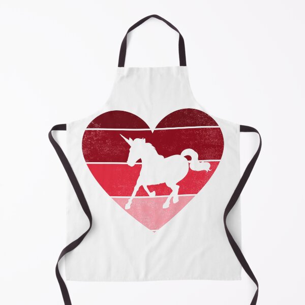 Item preview, Valentine's Day unicorn Lover Retro Vintage Heart T-Shirt designed and sold by Mo-Am.