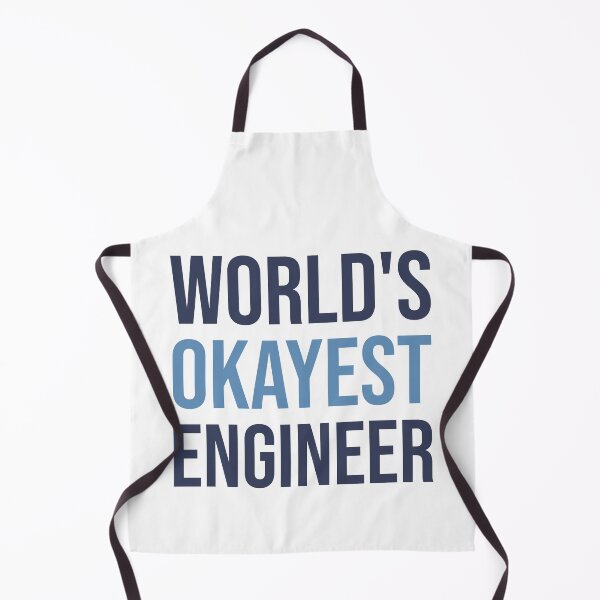 Item preview, World's Okayest Engineer designed and sold by Bojkiw.