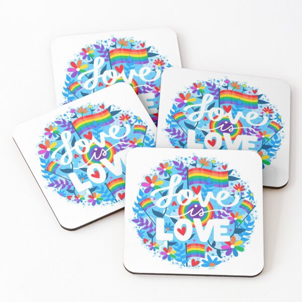 Item preview, LOVE IS LOVE REAL LOVE designed and sold by FILIBURCIA.