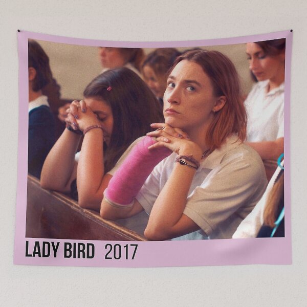 Item preview, lady bird minimalist movie designed and sold by gluwehtrux.