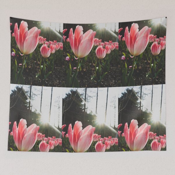 Item preview, Sunlight Pink Tulips designed and sold by thegraypocket.