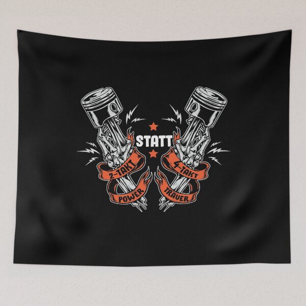 Item preview, 2 Takt Power statt 4 Takt Trauer designed and sold by FashionFuture.