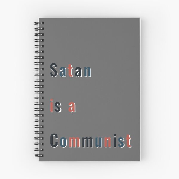 Item preview, SATAN IS A COMMUNIST designed and sold by livingdeadEdd.