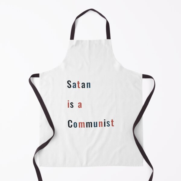 Item preview, SATAN IS A COMMUNIST designed and sold by livingdeadEdd.